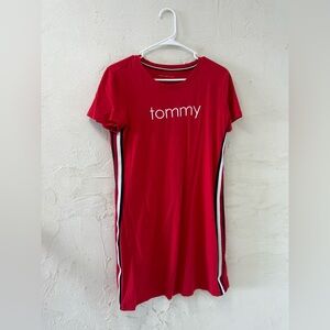Tommy Hilfiger Red Crew Neck Tee